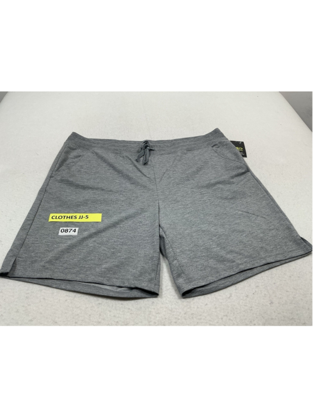 Womans NWT Athletic Works Pullon Gym Shorts Gray Size XXL 22